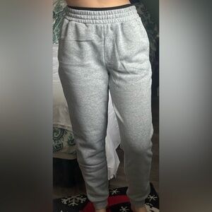 Fashion Nova Light Gray Joggers